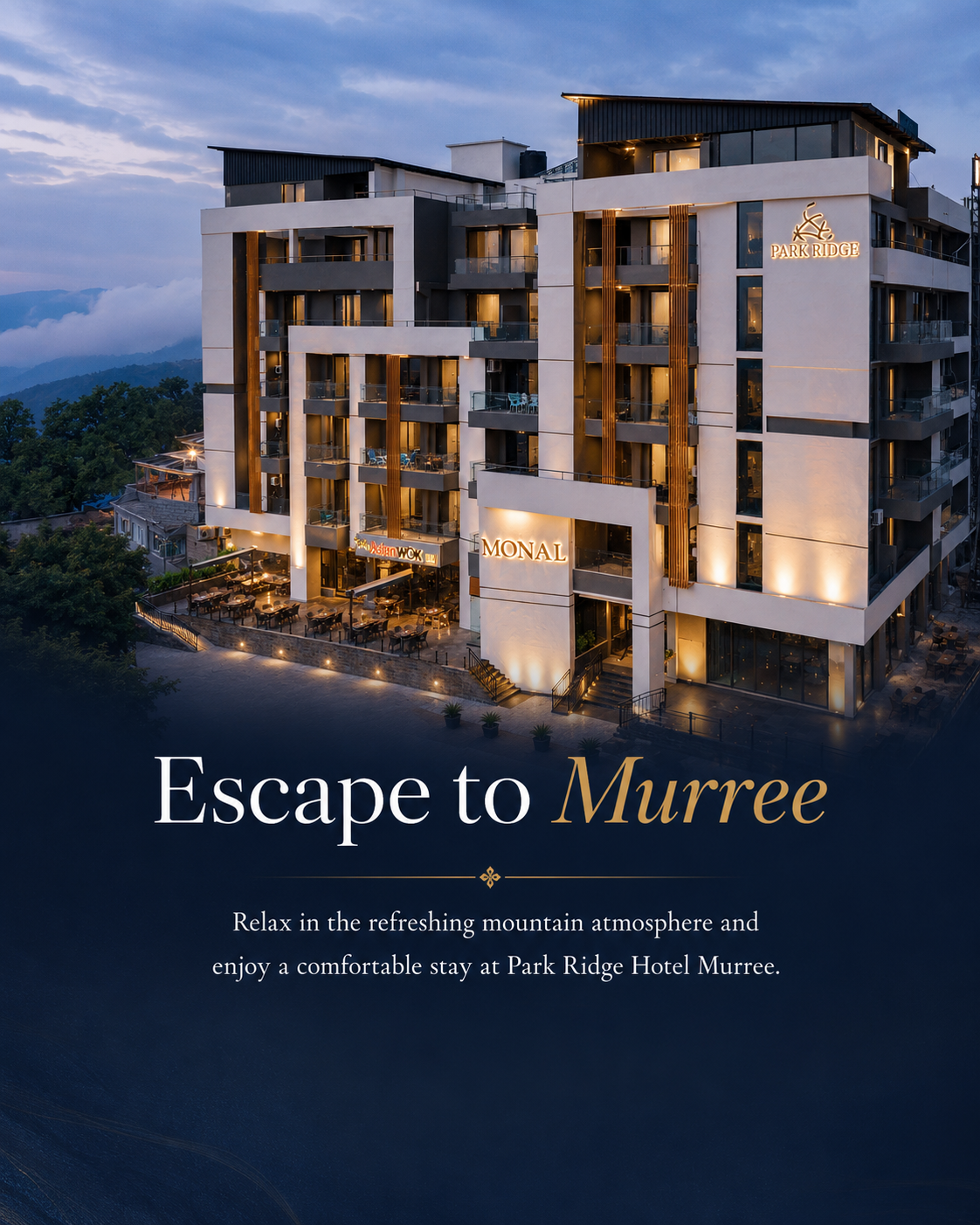 Escape to Murree and stay at Park Ridge Hotel Murree